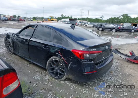 2024 Honda Civic Sport из США, поврежденный, VIN 2HGFE2F51RH545113